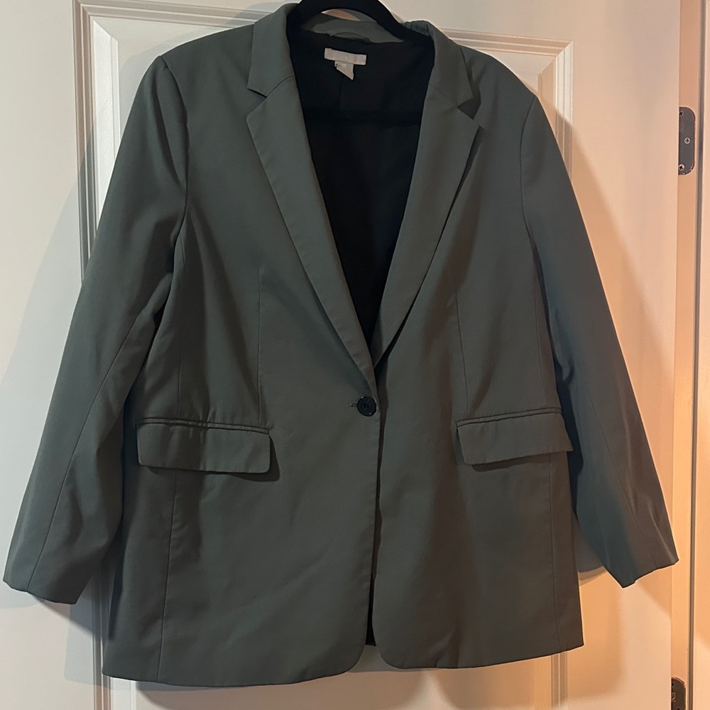 H&M Women's Classic Gray Blazer